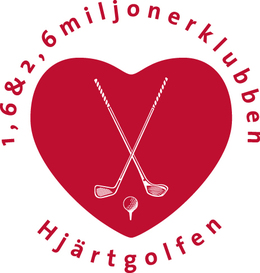 Bilden visar Hjärtgolfens logotype